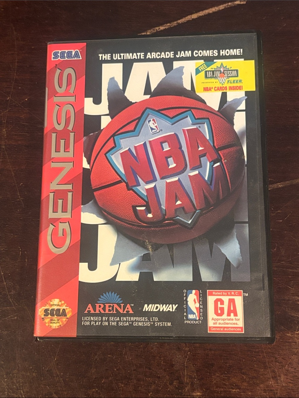 Genesis NBA Jam (Red) - Arcade Basketball Game